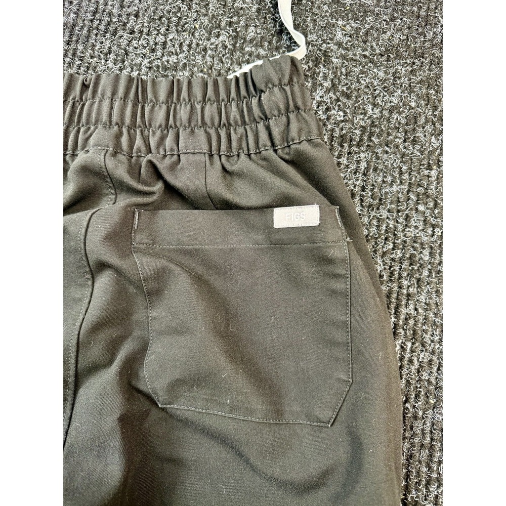 Lot Of 2 - FIGS High Waisted Yola Yoga Waist Band Black Scrub Pants Size XS - Picture 8 of 16